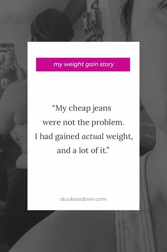 Weight Gain Story