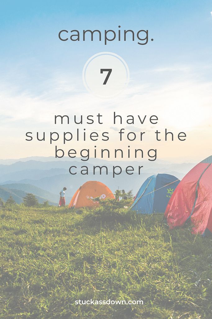 7 fair weather camping supplies